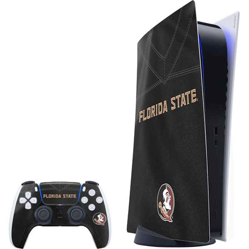 Florida State University Black Jersey PlayStation PS5 Skins